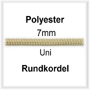 rond polyester 7mm